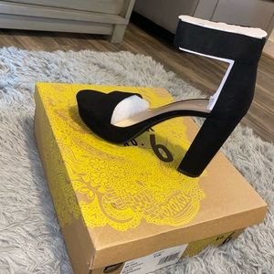 MIX NO 6 TACI BLACK PLATFORM SANDAL